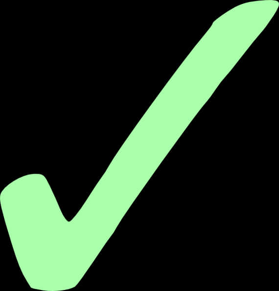 Green Check Mark Graphic PNG