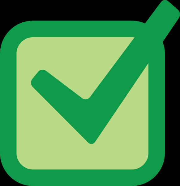 Green Check Mark Icon PNG