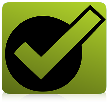 Green Check Mark Icon PNG