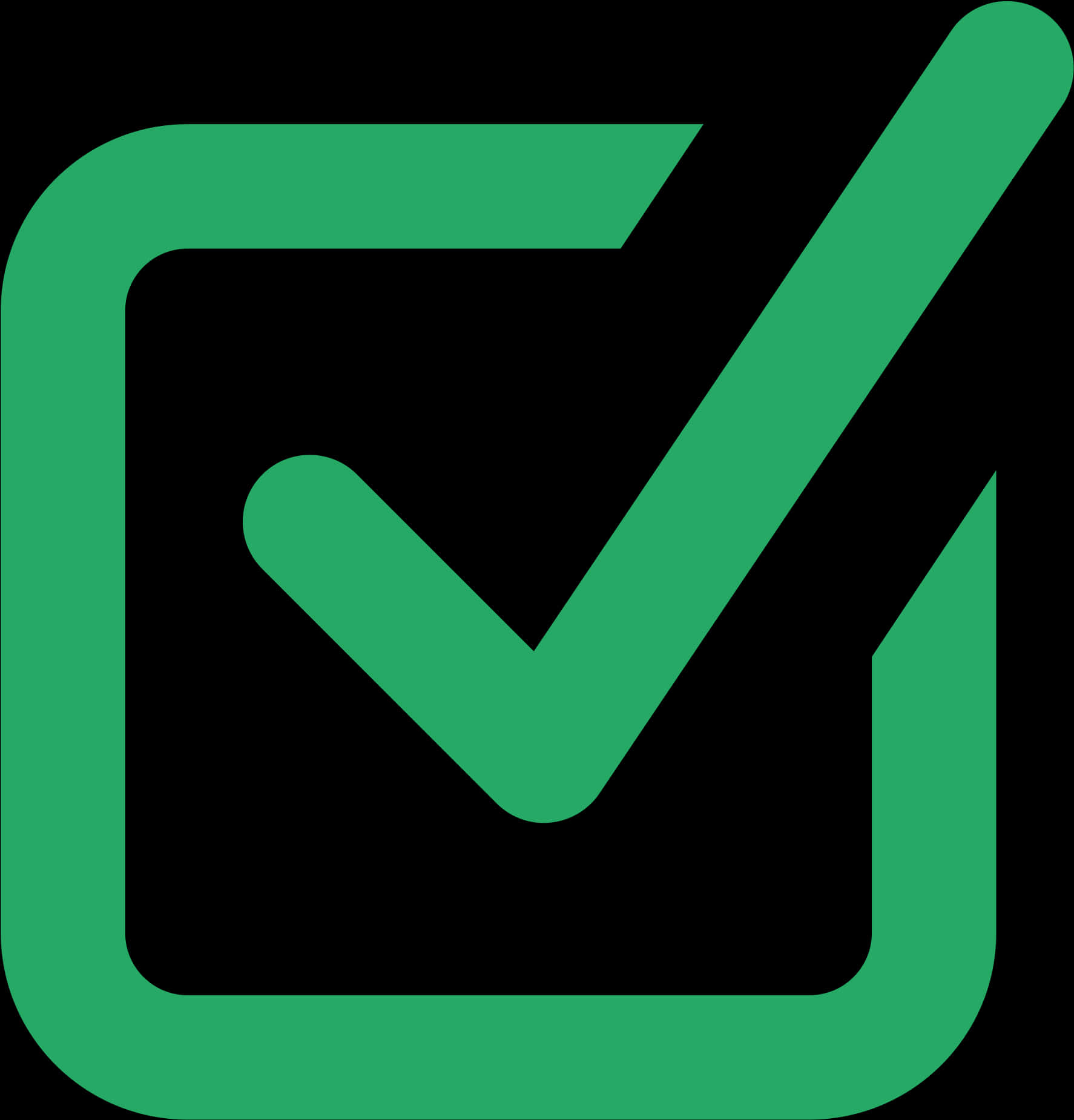 Green Check Mark Icon PNG