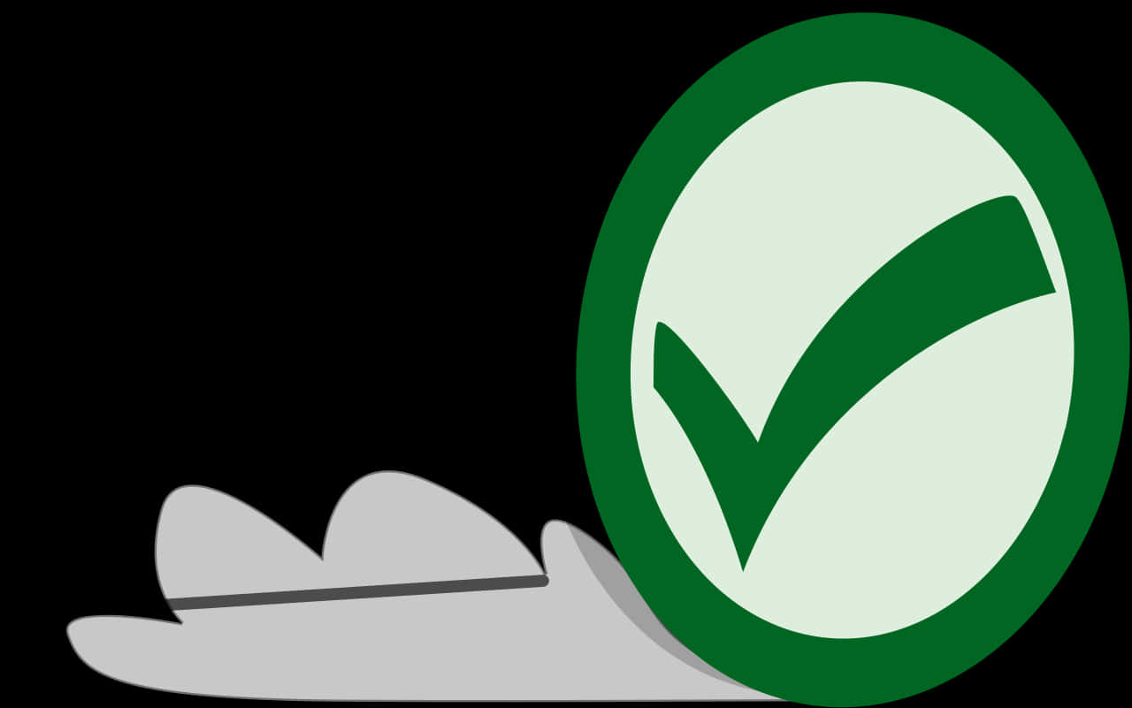 Green Checkmark Approval Symbol PNG