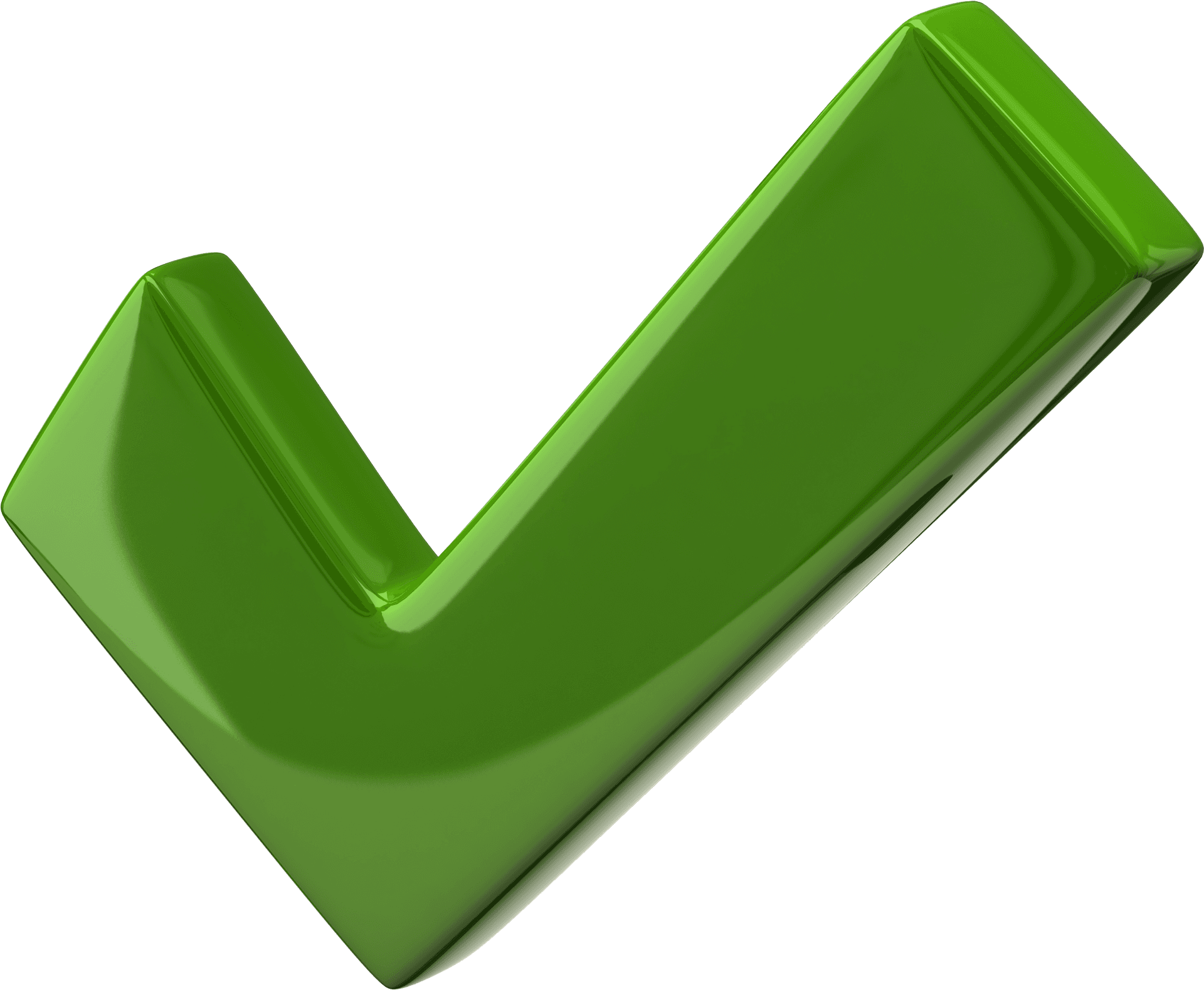 Green Checkmark Graphic PNG