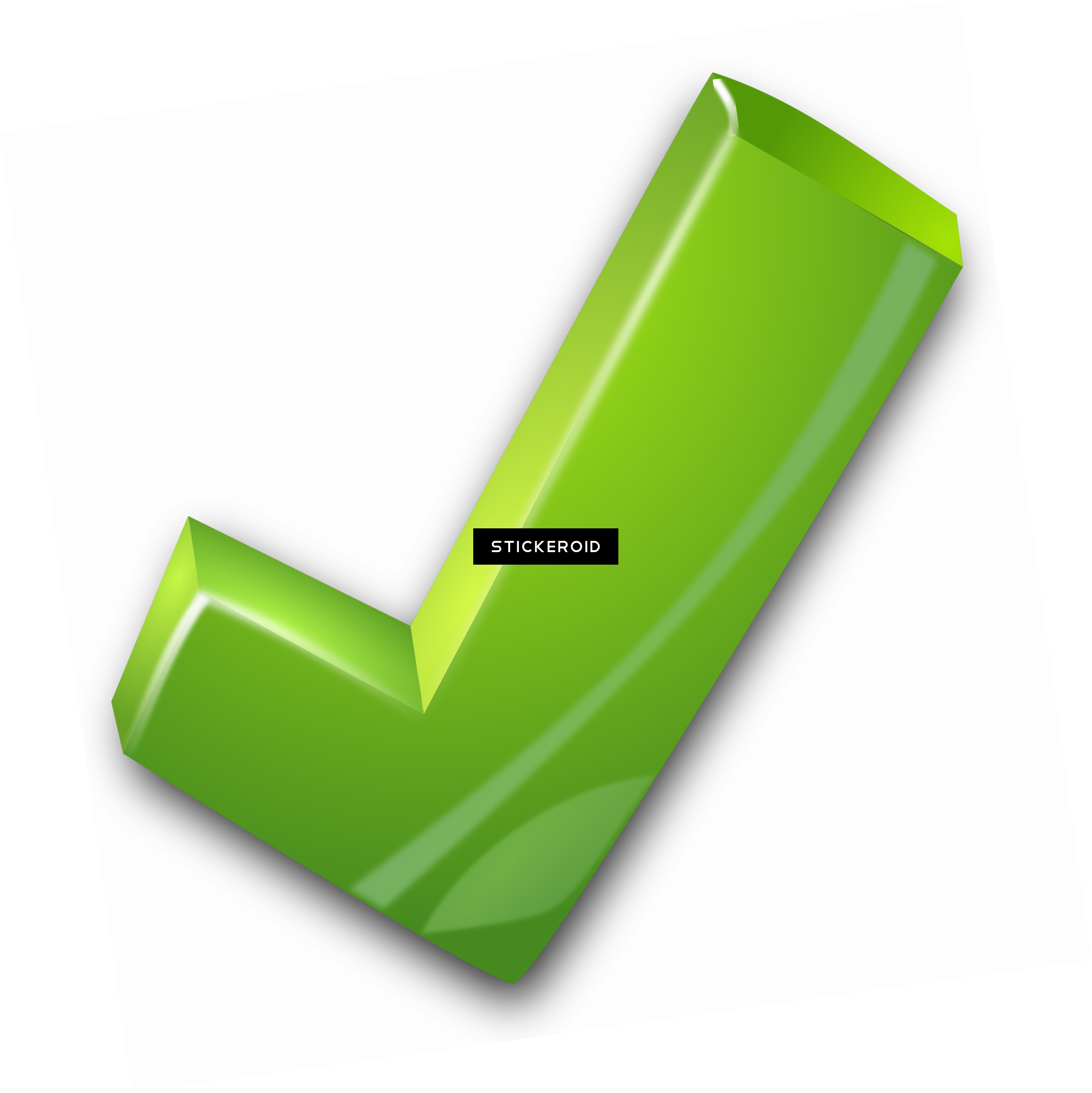 Green Checkmark Graphic PNG