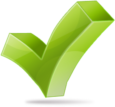 Green Checkmark Graphic PNG