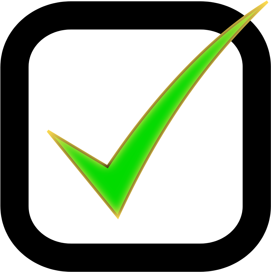 Green Checkmark Icon PNG