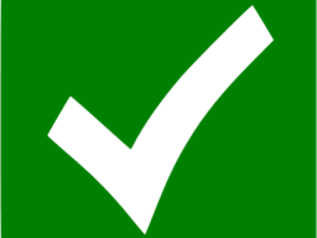 Green Checkmark Icon PNG