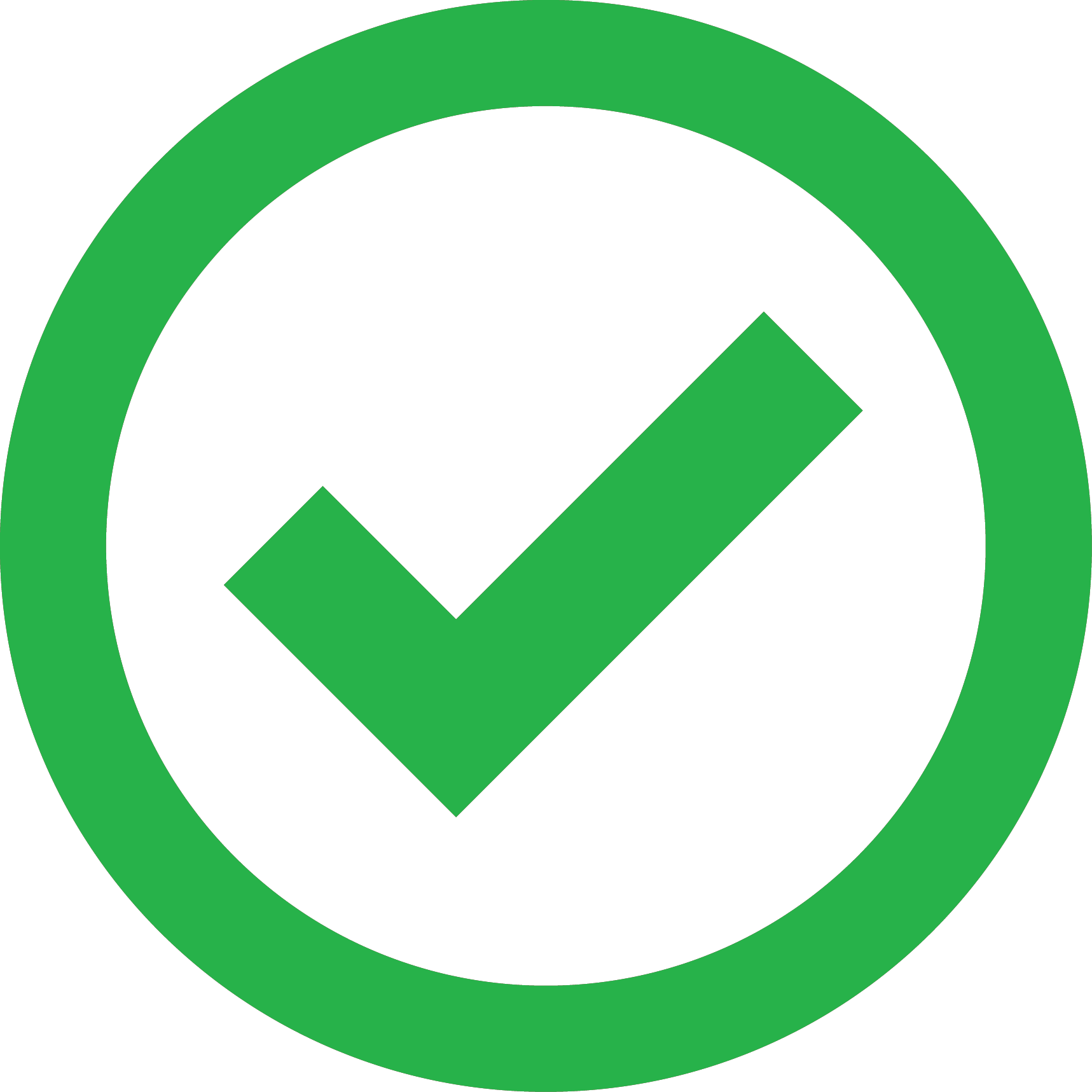 Green Checkmark Icon PNG