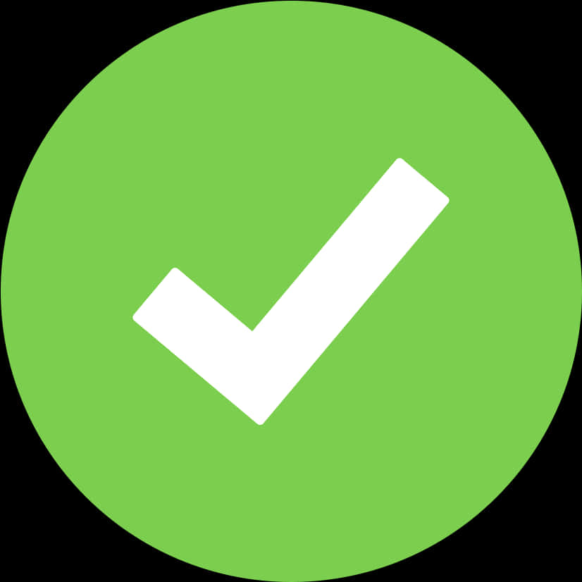 Green Checkmark Icon PNG