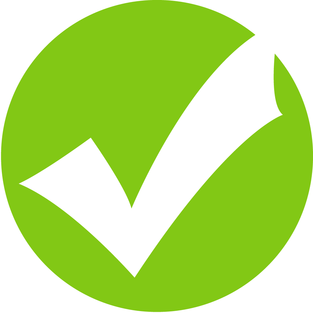 Green Checkmark Icon PNG