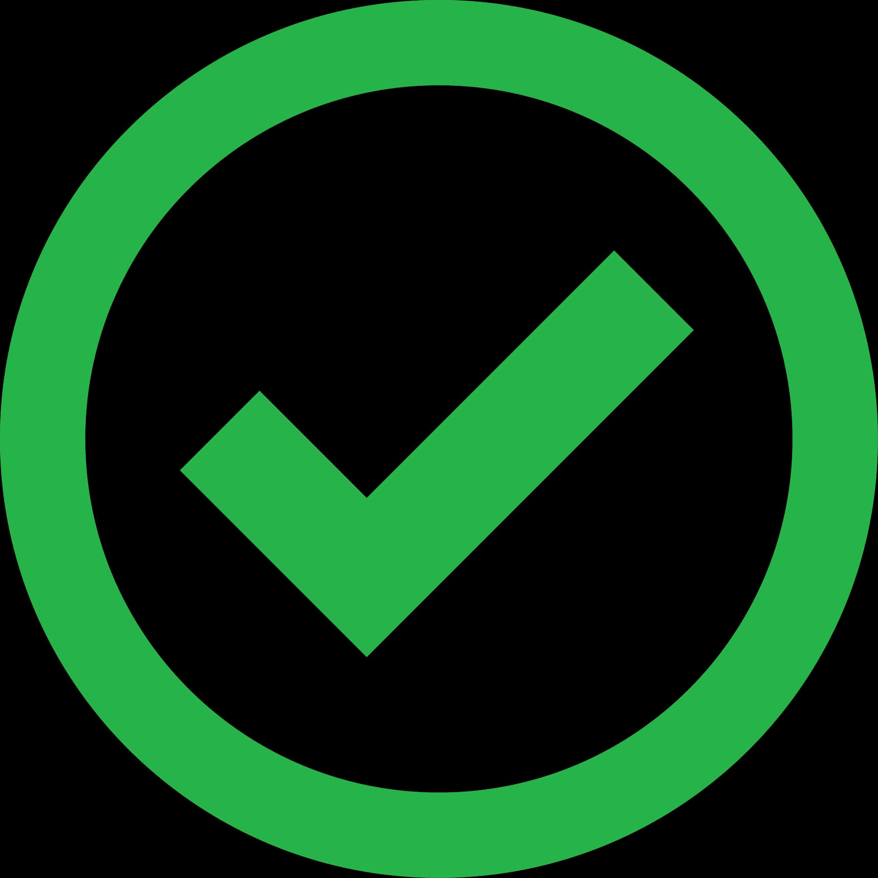 Green Checkmark Symbol PNG