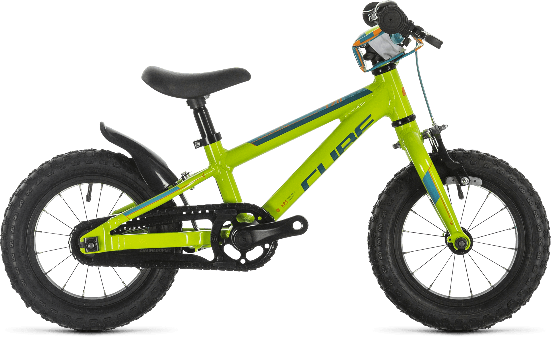 Green Childrens Bike Isolated PNG