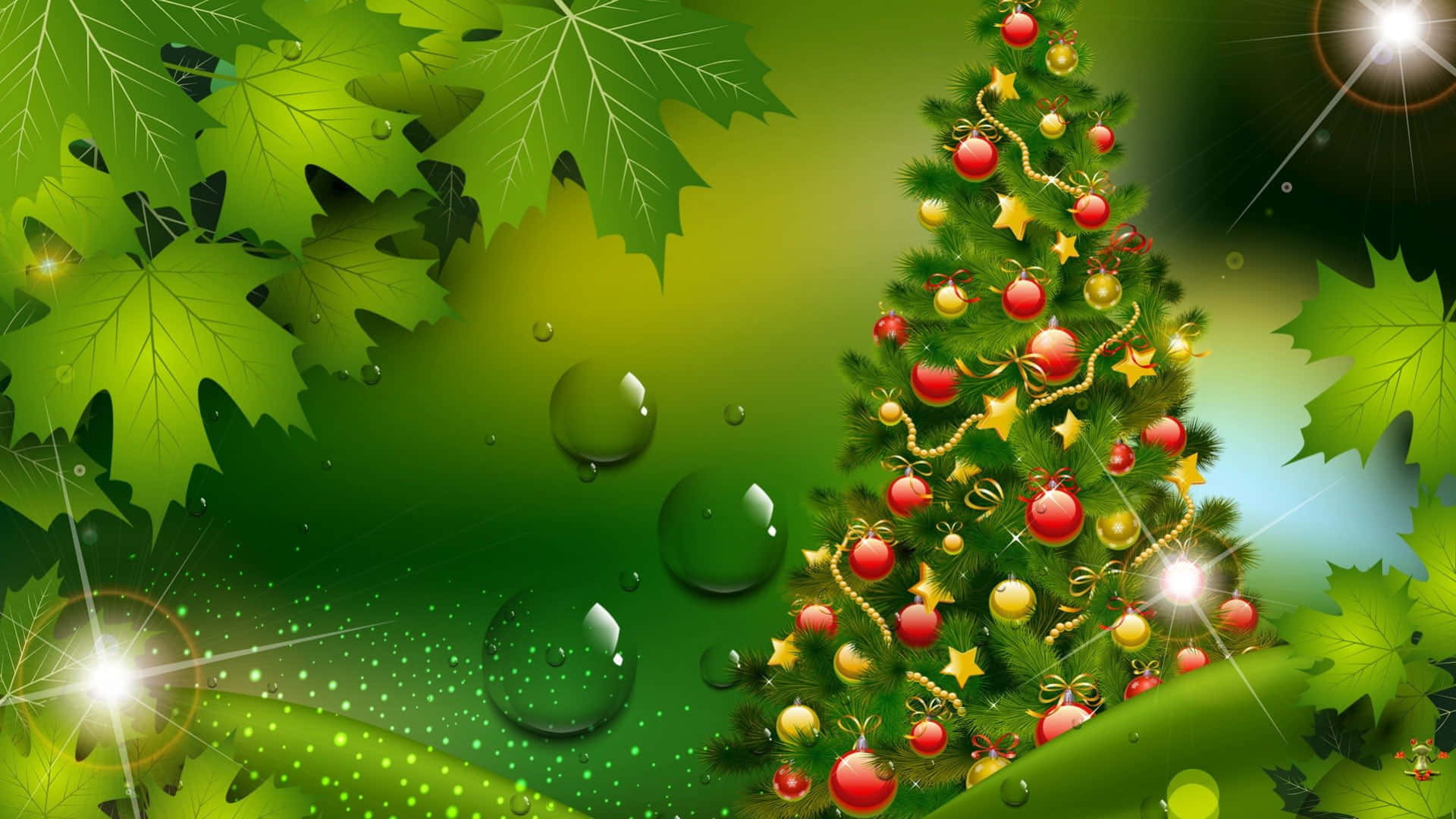 ¡celebralas Fiestas Con Una Navidad Verde!