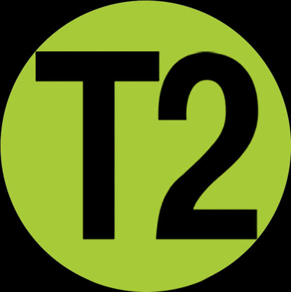 Green Circle T2 Logo PNG