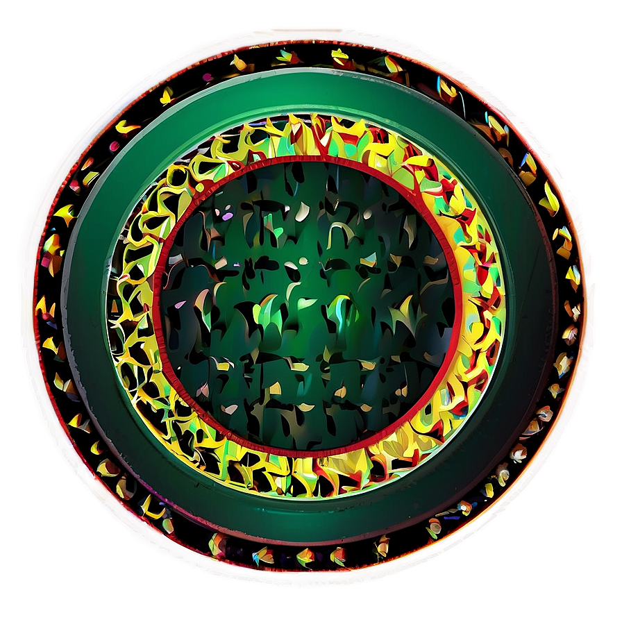Green Circle With Border Png 46 PNG