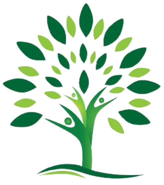 Green Cleaning Tree Logo PNG