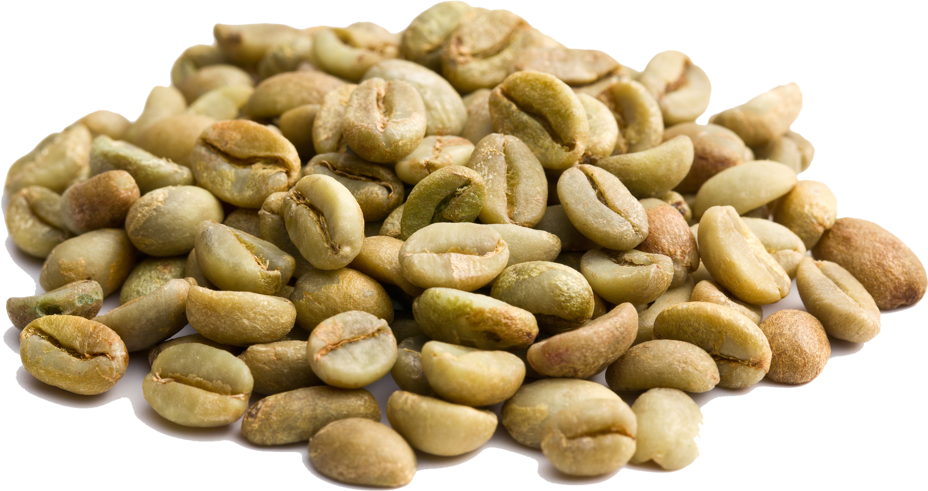 Green Coffee Beans Transparent Background PNG