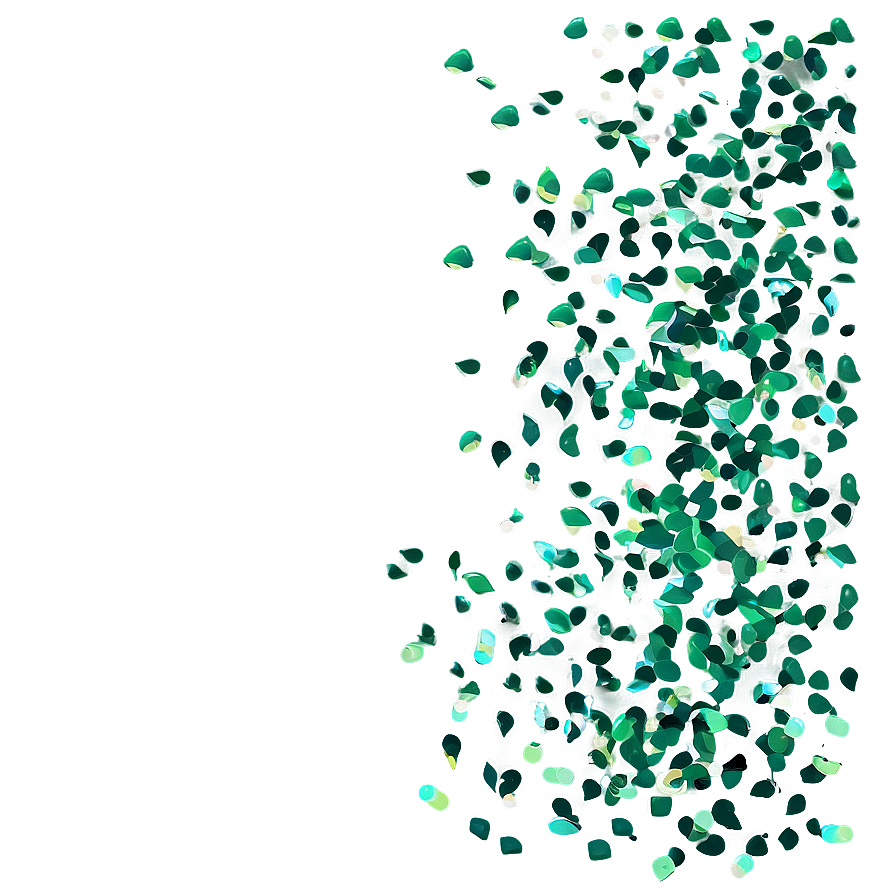 Green Confetti Png Rgd PNG