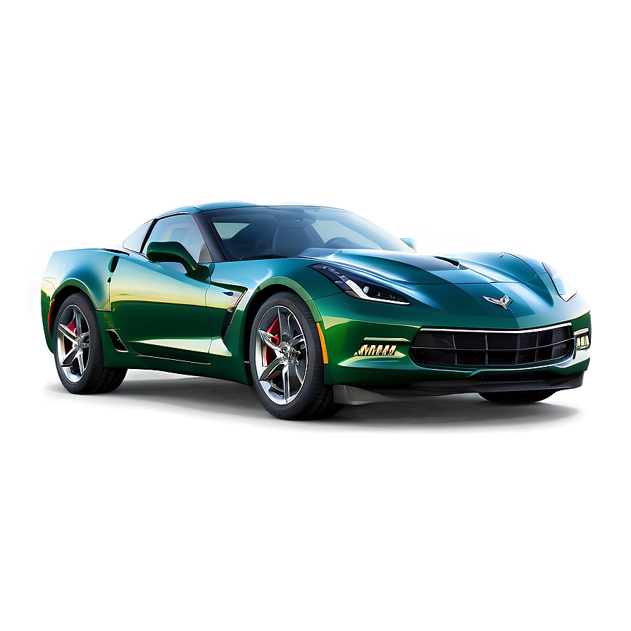 Green Corvette Png 63 PNG