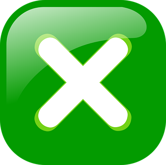 Green Cross Icon PNG