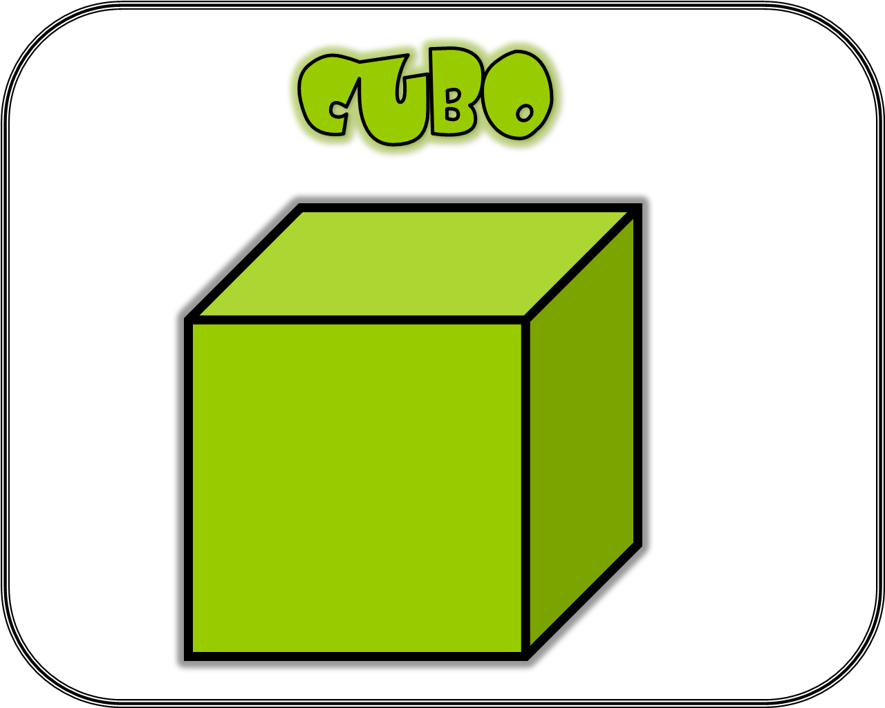 Green Cubo Logoand Cube PNG