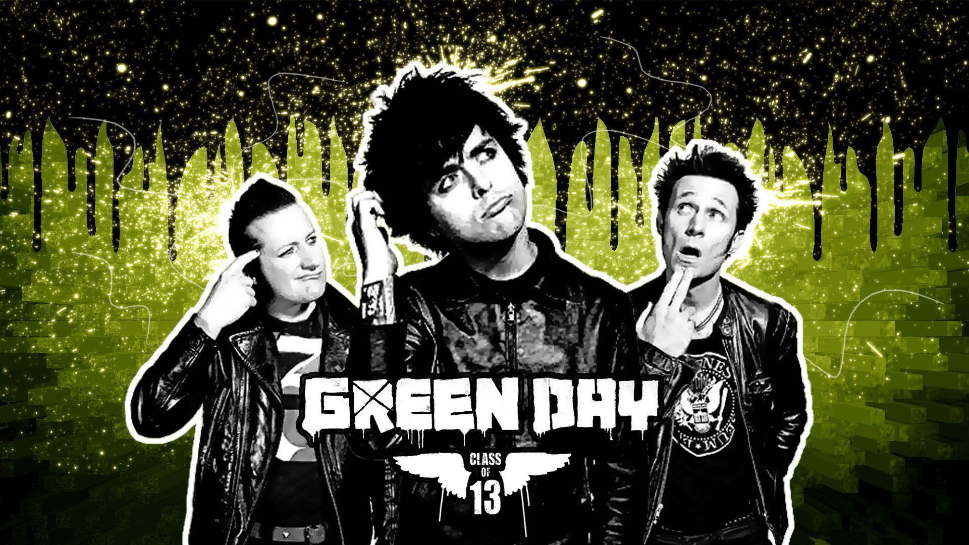 Green Day Acting Confused Wallpaper