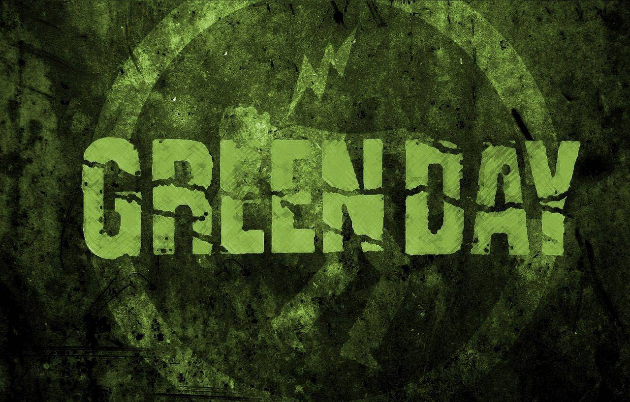 Green Day Green-themed Symbol Wallpaper