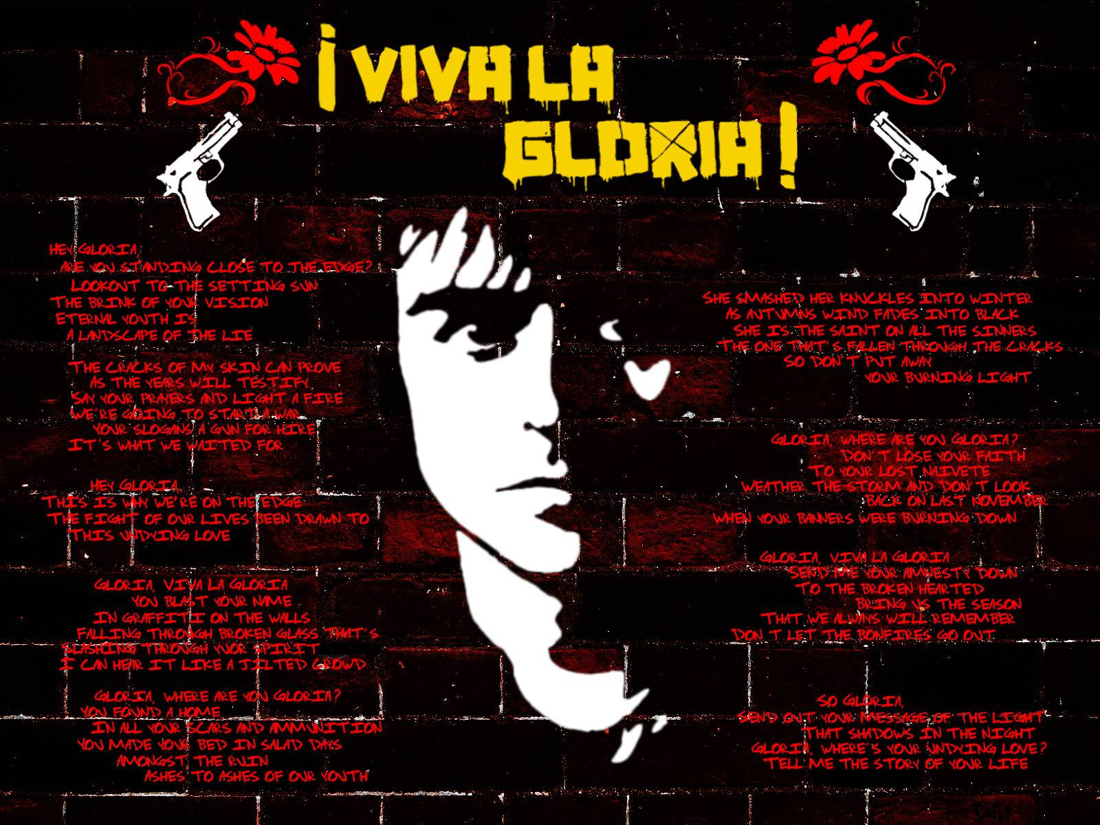 Green Day Viva La Gloria Lyrics Wallpaper