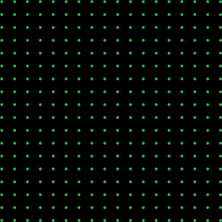 Green Dotson Black Background Pattern PNG