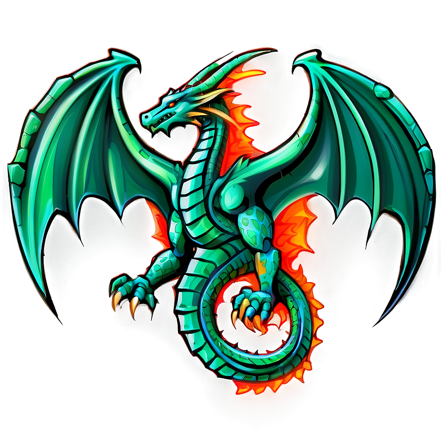Green Dragon Emblem Png Khh PNG