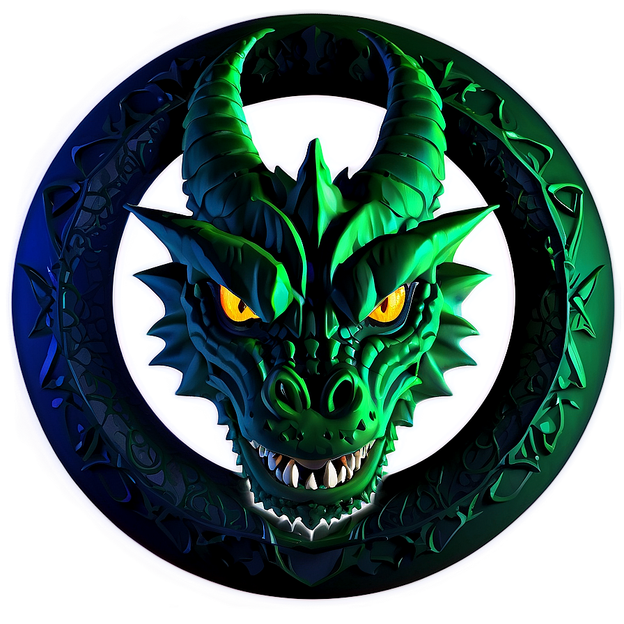 Green Dragon Emblem Png Ror36 PNG