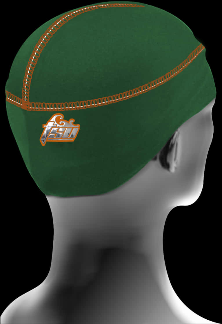 Green Durag Headwear PNG