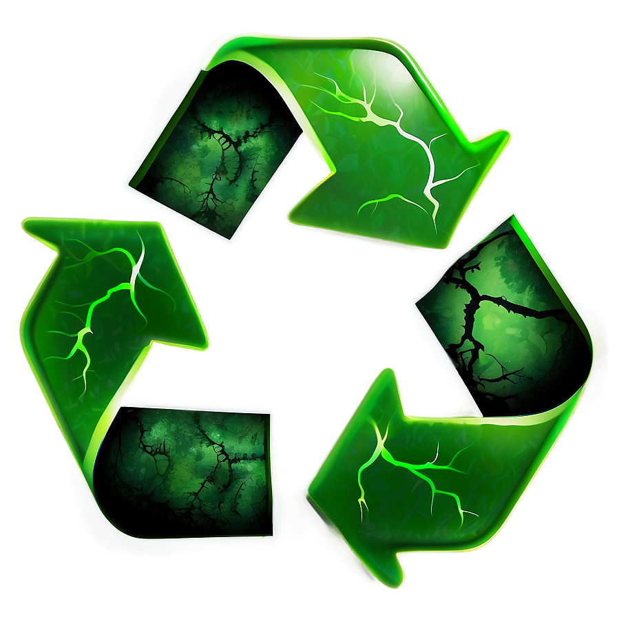 Green Earth Recycle Png Pbu55 PNG