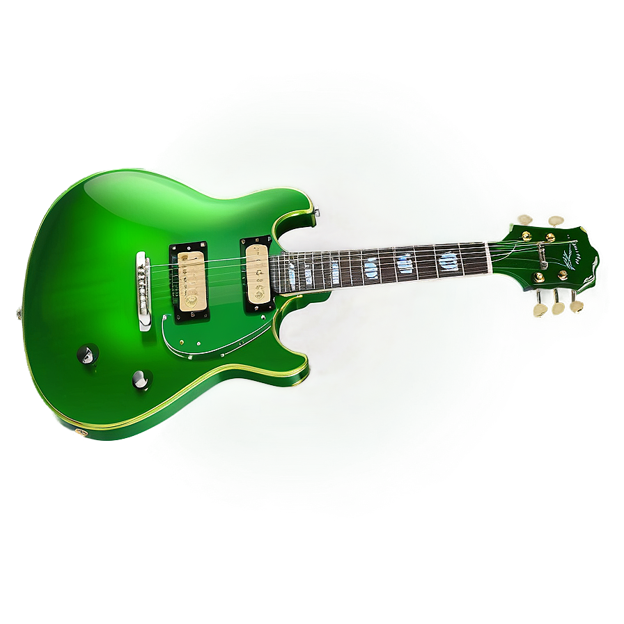 Green Electric Guitar Png 52 PNG
