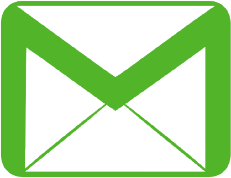 Green Email Icon PNG