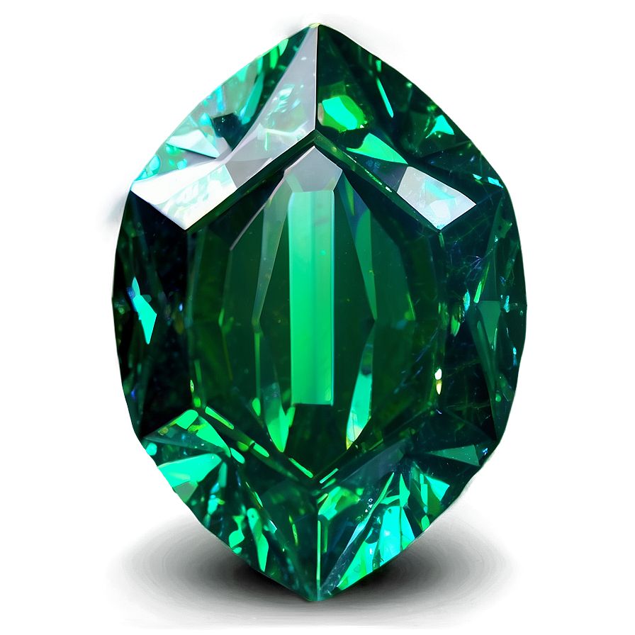 Download Green Emerald Crystal Png Vdo5 | Wallpapers.com