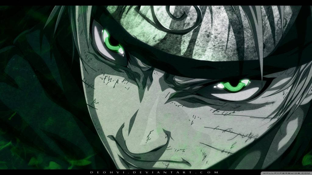 Grønne Øjne Naruto Hd Tapet Wallpaper