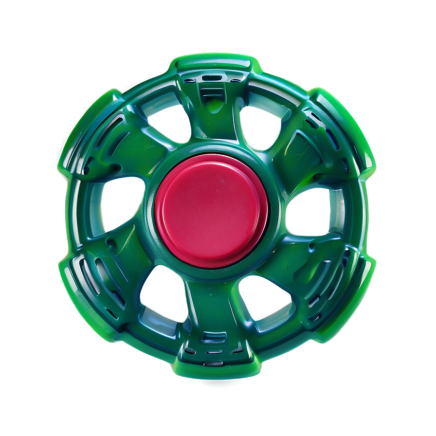 Green Fidget Spinner Png 27 PNG