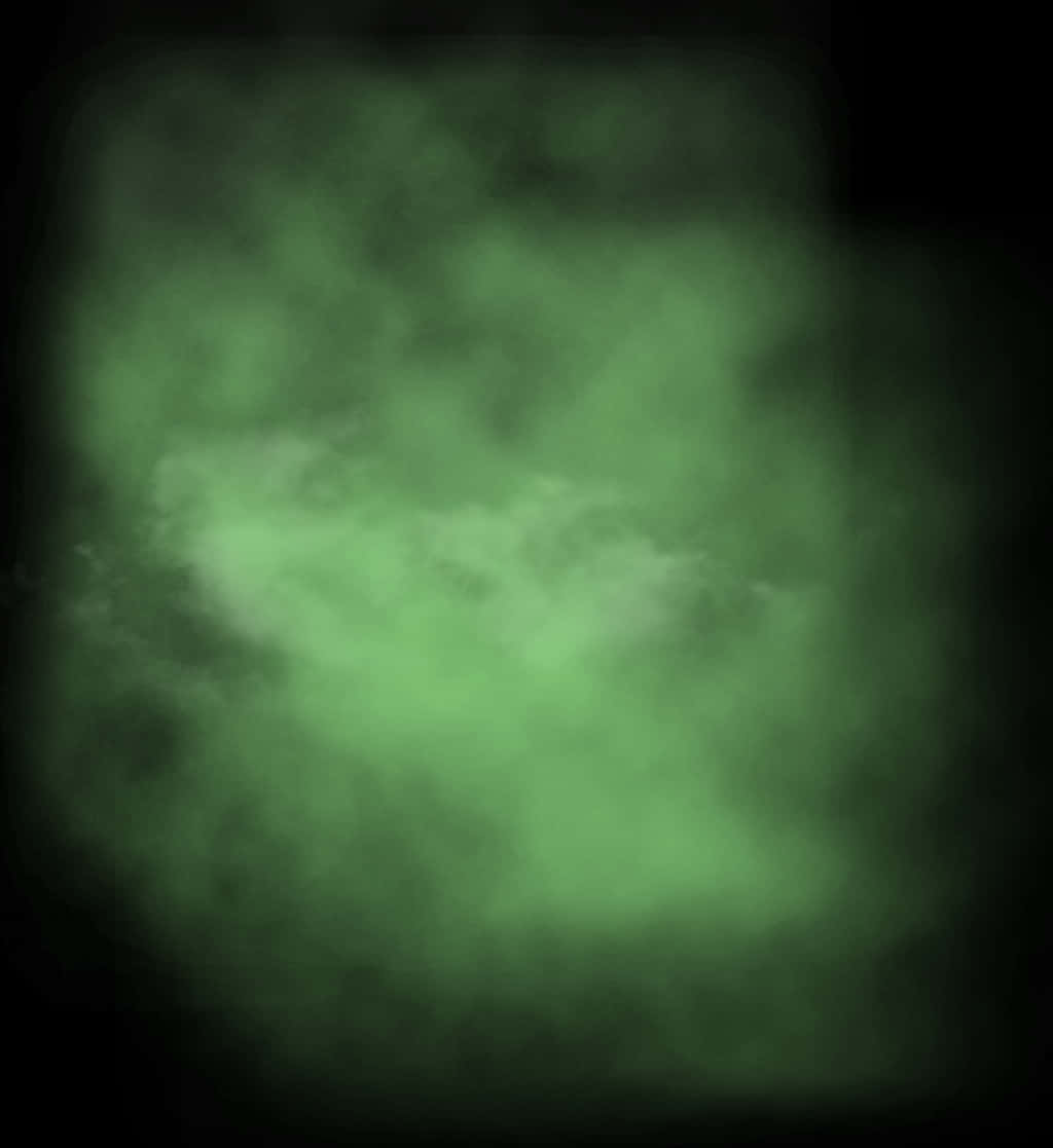 Green Fog Abstract PNG