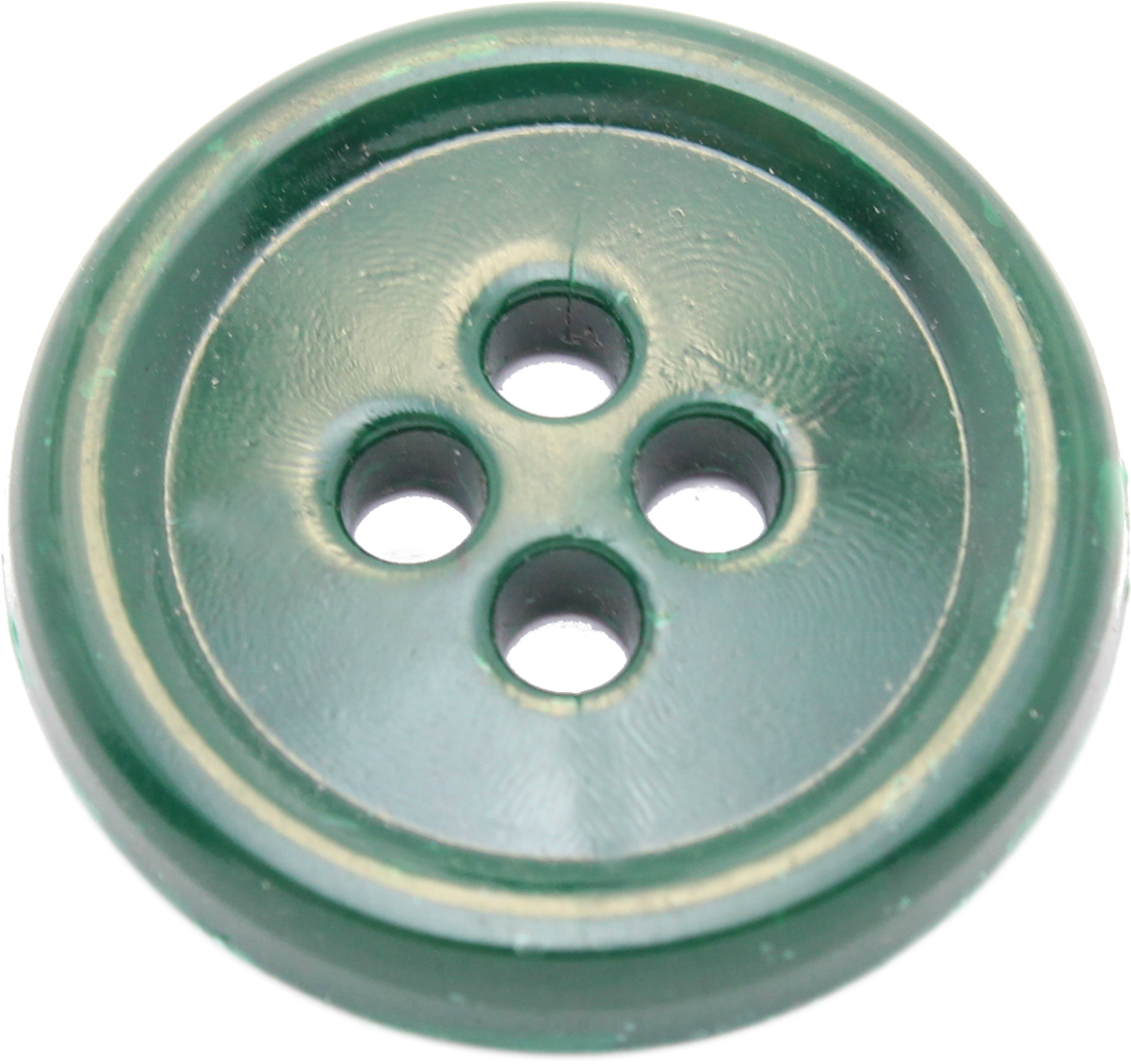 Green Four Hole Button.png PNG