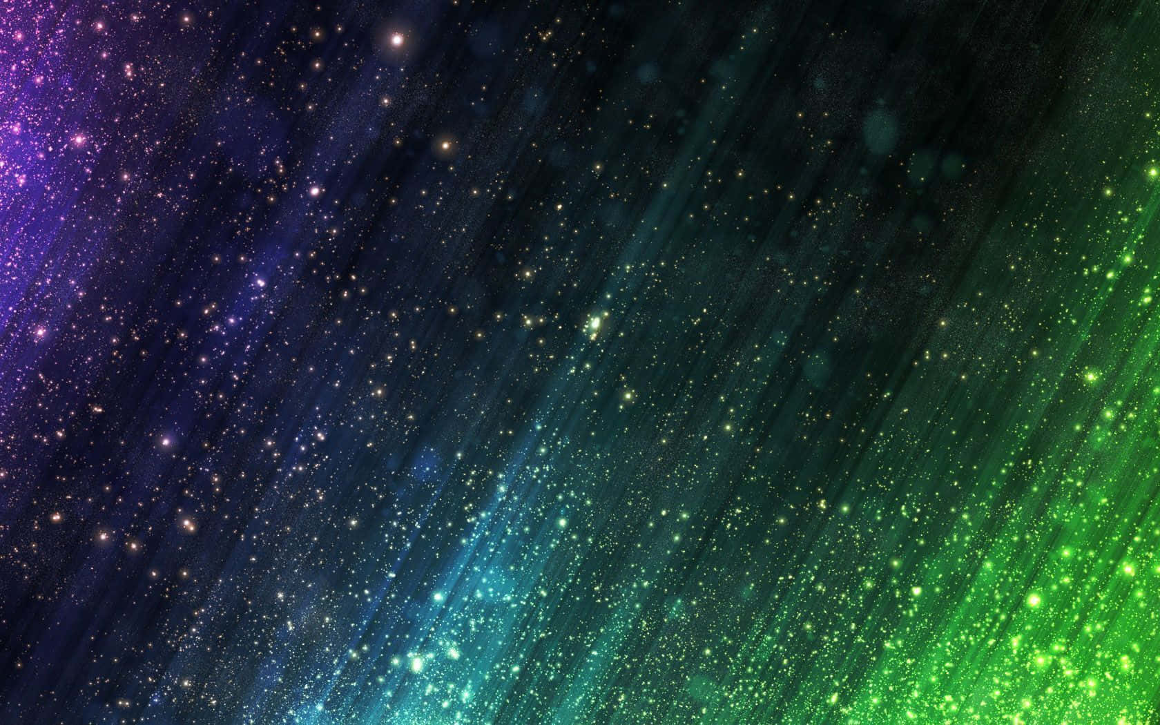 Green Galaxy Wallpaper