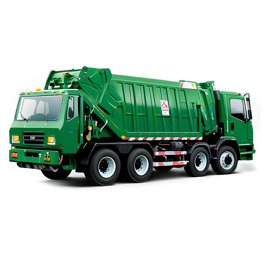 Green Garbage Truck Png 78 PNG