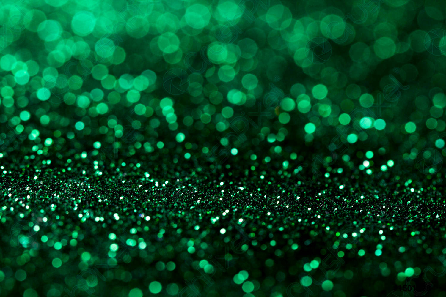 Green Glitter 1500 X 1000 Wallpaper