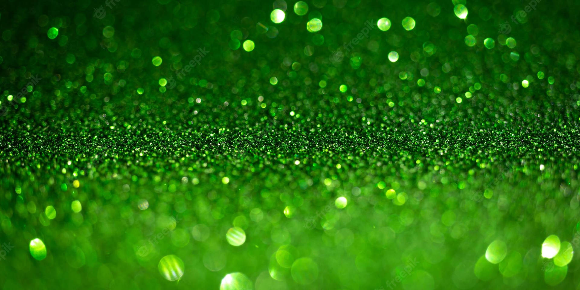 Green Glitter 2000 X 1000 Wallpaper