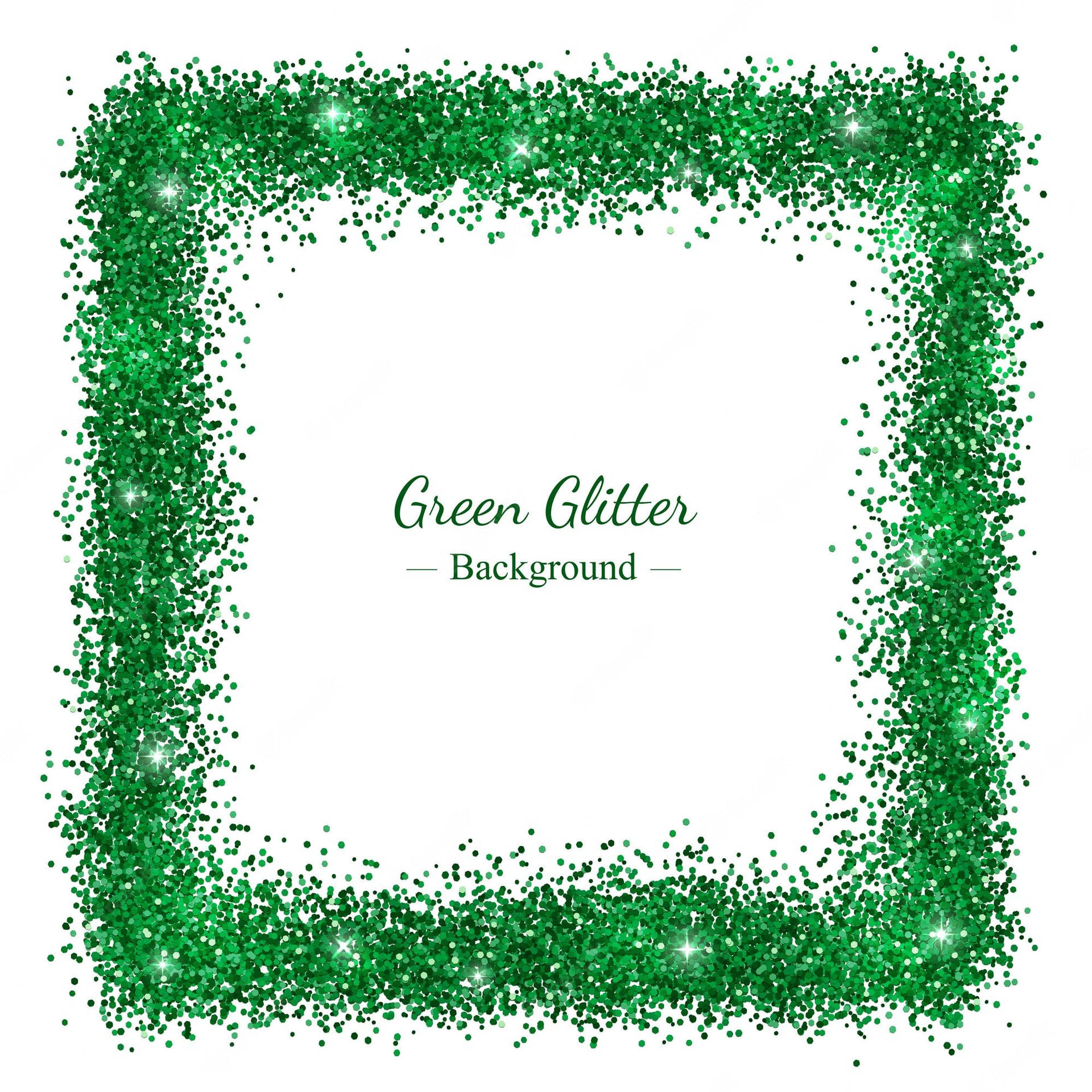 Green Glitter 2000 X 2000 Wallpaper