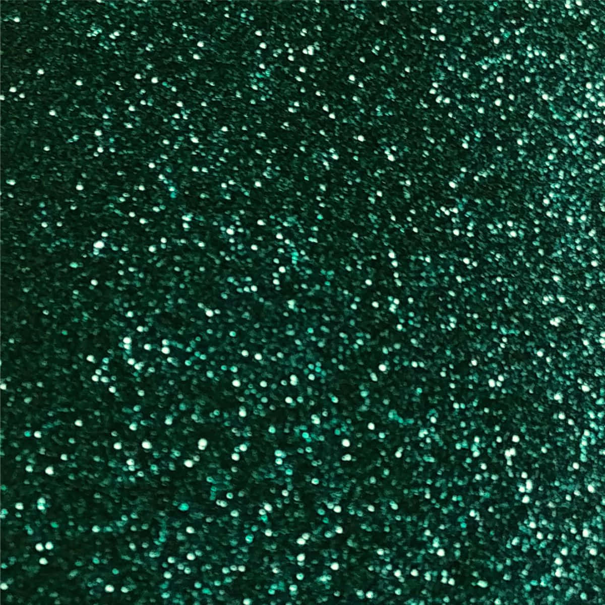Spots Emerald Green Glitter Background
