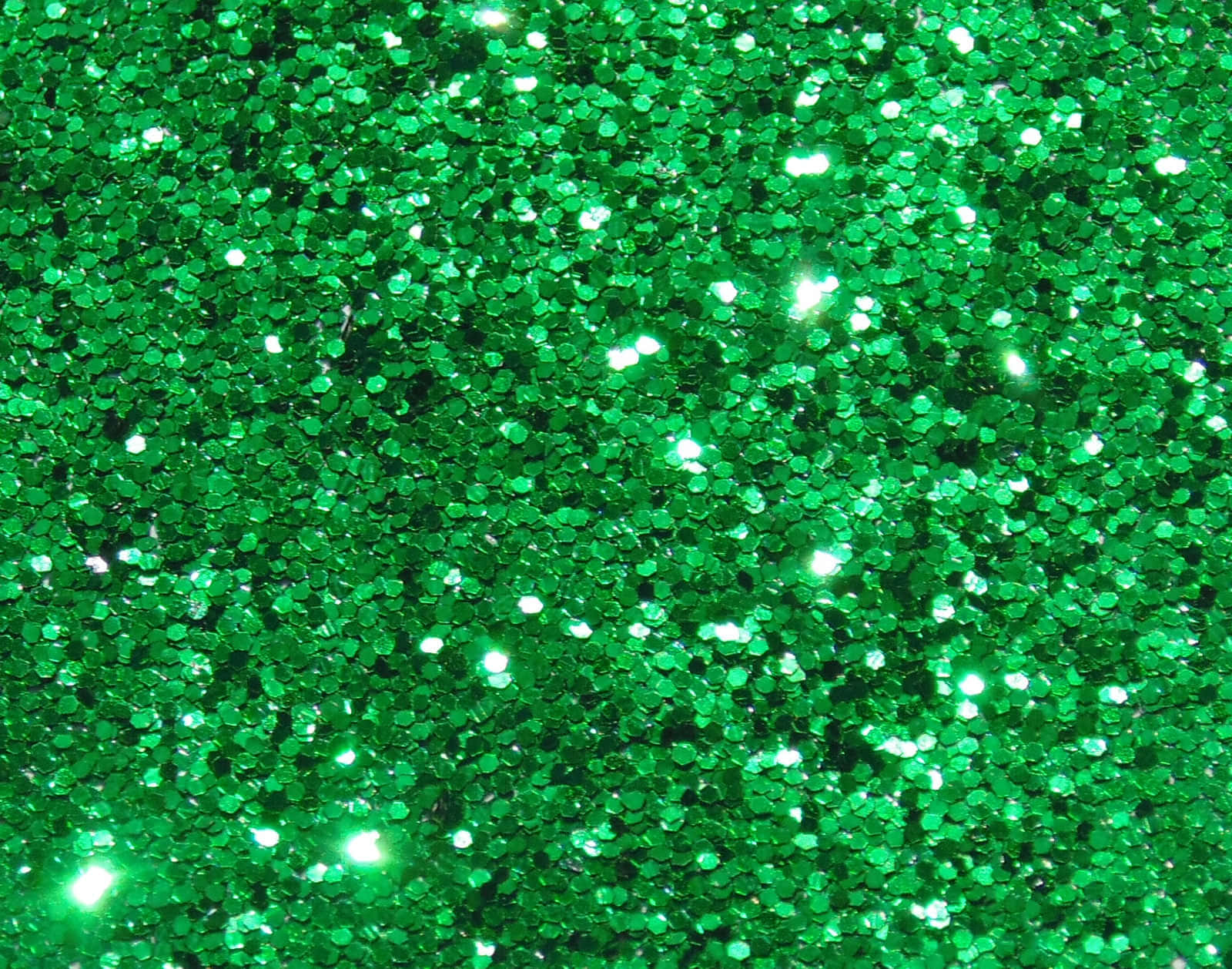 Sequin Patterns Green Glitter Background