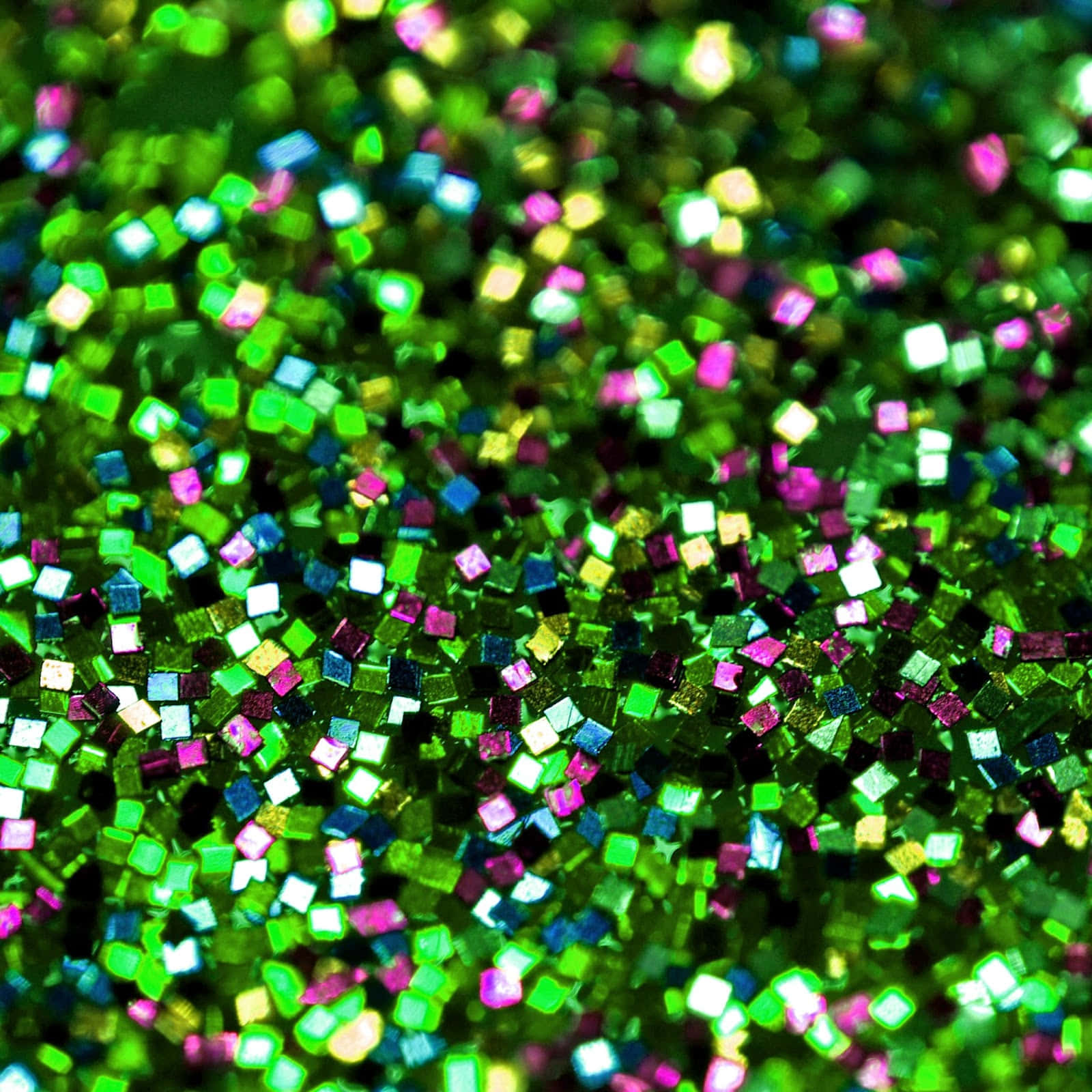 Purple Blue And Green Glitter Background