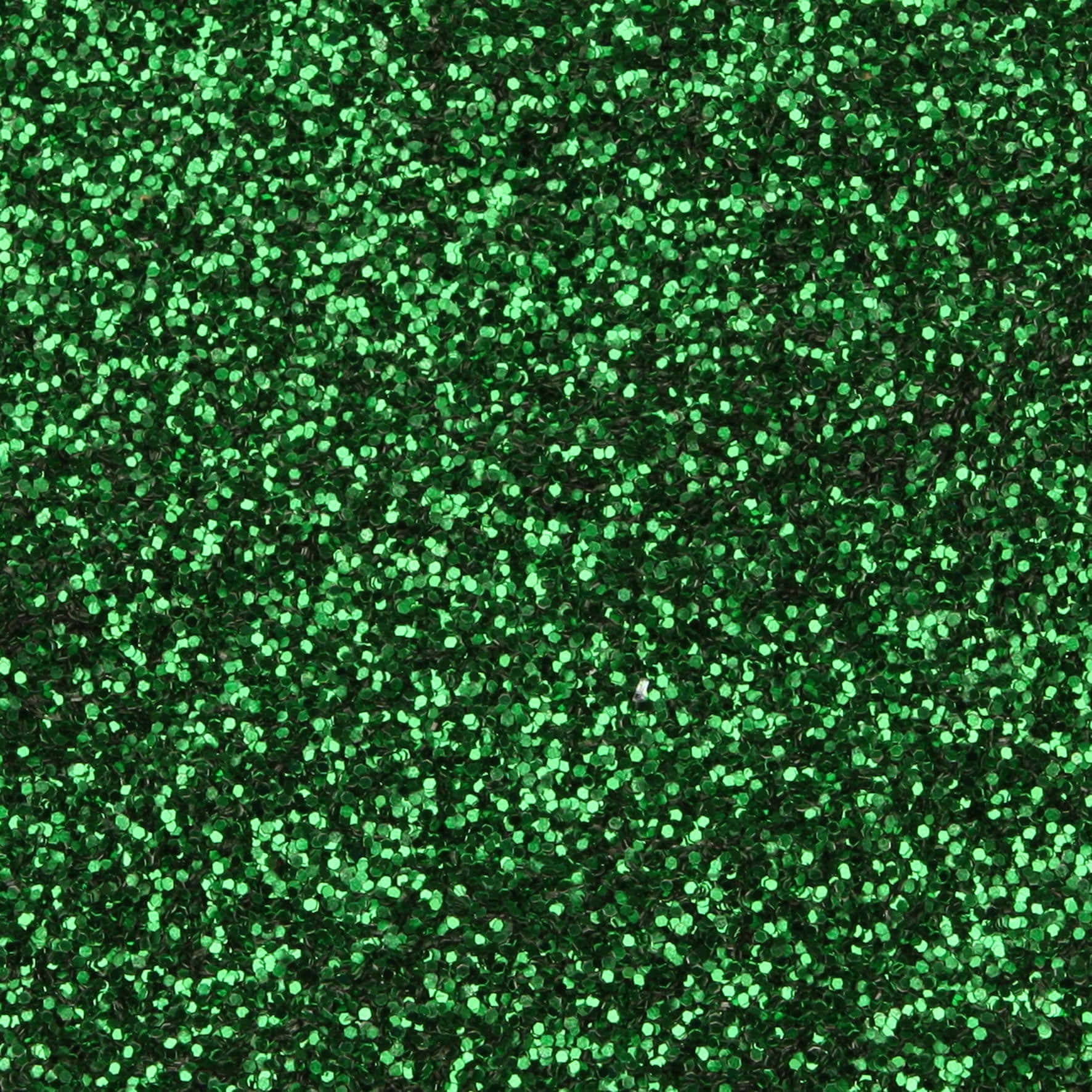 Caption: Vibrant Green Glitter Background