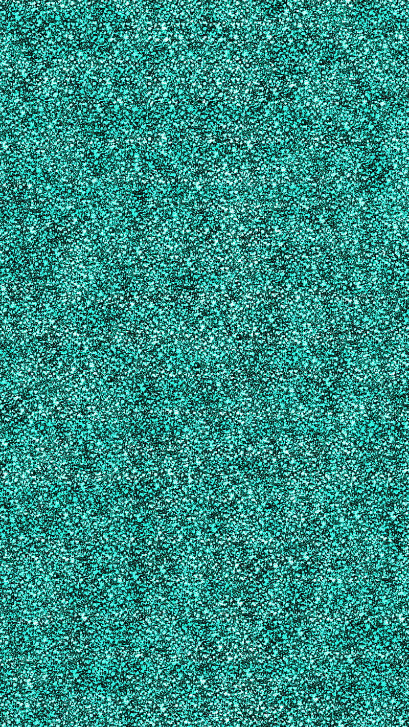 Grainy Turquoise Green Glitter Background
