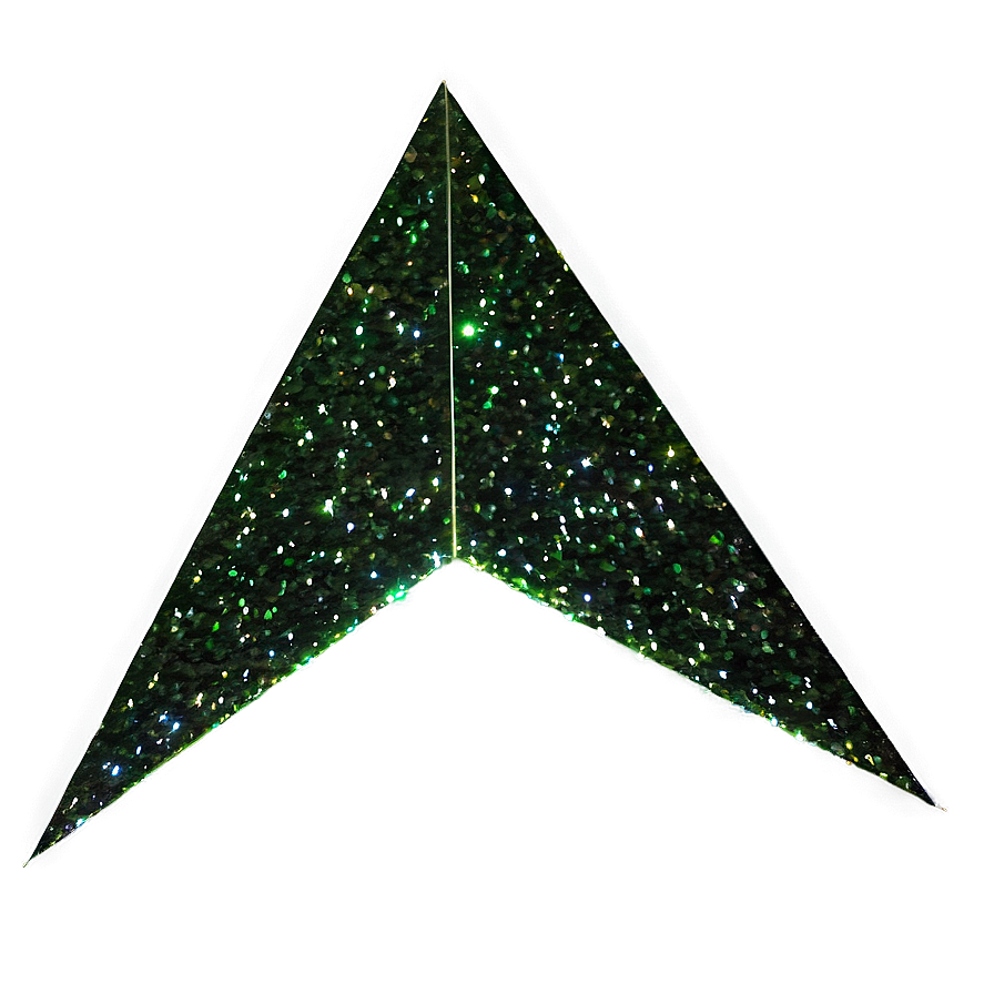 Green Glitter Line Path Png Qce PNG